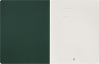 Zeszyt Moleskine Student Cahier XXL (21.6X27.9 cm) w Linie Zielony Mirt (Moleskine Student XXL Ruled Myrtle Green Soft Cover) - 8056999276881